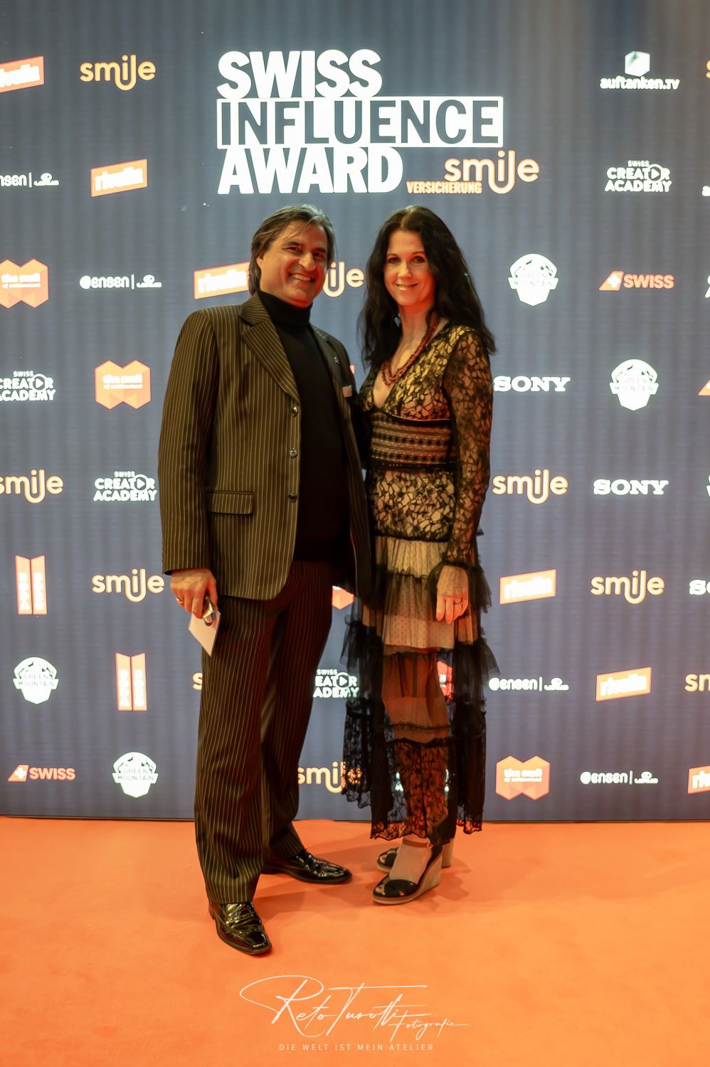 Roland und Gunvor Meyer bei einer Preisverleihung